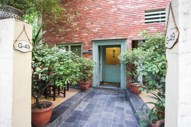 G 49 Bed & Breakfast New Delhi Eksteriør billede